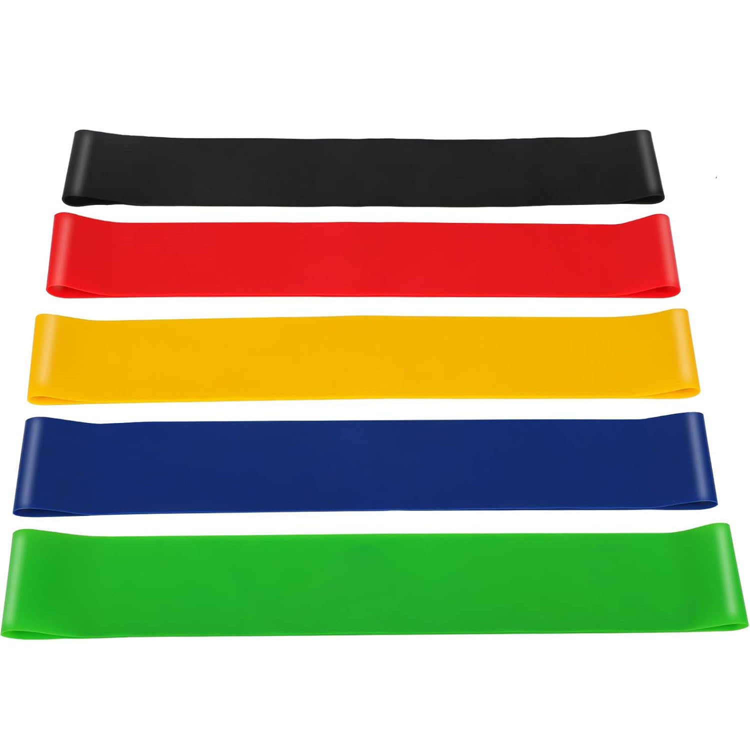 Resistance Bands Set — 5 Levels for Runners