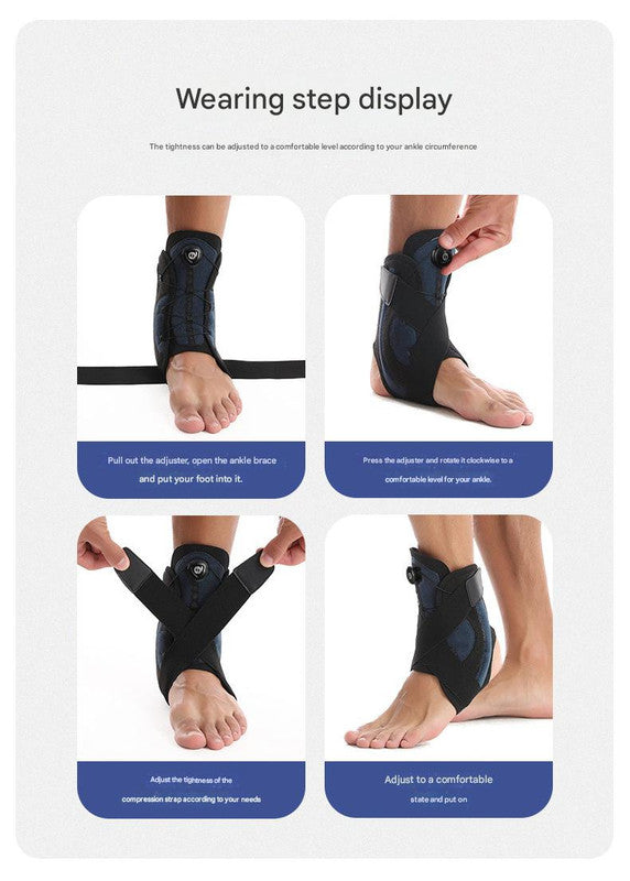 Adjustable Ankle Brace — Compression Support for Running