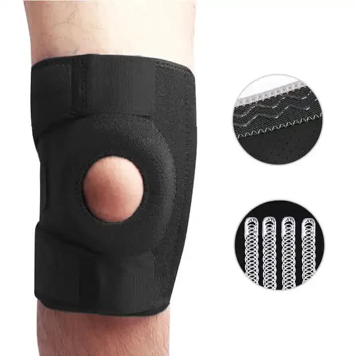 Adjustable Knee Brace Support — Pair