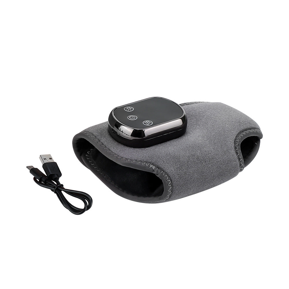 Rechargeable Heated Ankle Wrap — 5 Heat Levels, Vibration